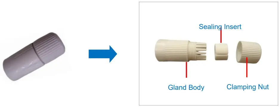 ACTi Z85 Outdoor Zoom Dome - Detach the clamping nut