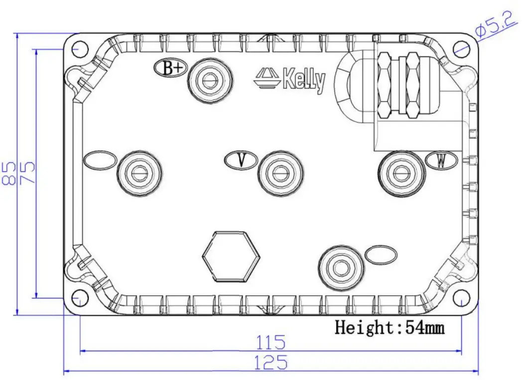 Kelly KLS-N Sinusoidal Brushless Permanent Magnet Motor Controlle - Figure 1