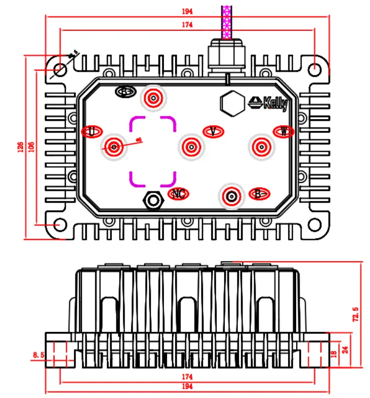 Kelly KLS-N Sinusoidal Brushless Permanent Magnet Motor Controlle - Figure 4
