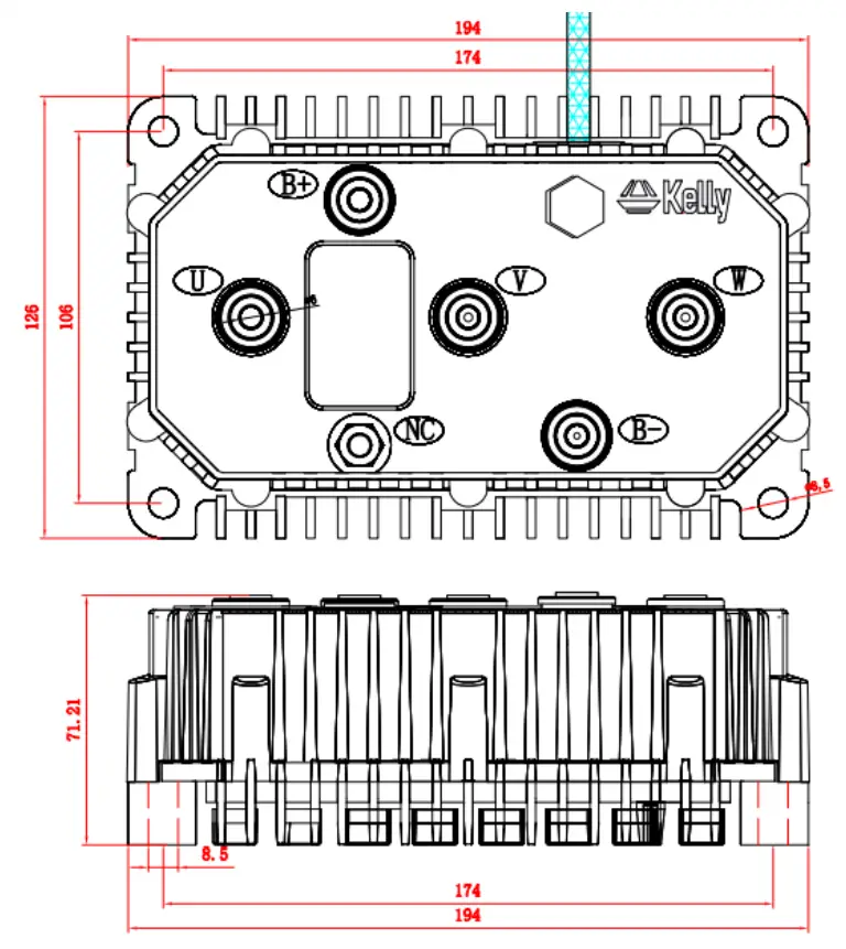 Kelly KLS-N Sinusoidal Brushless Permanent Magnet Motor Controlle - Figure 6