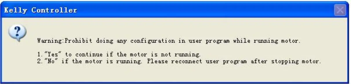 Kelly KLS-N Sinusoidal Brushless Permanent Magnet Motor Controlle - software 3