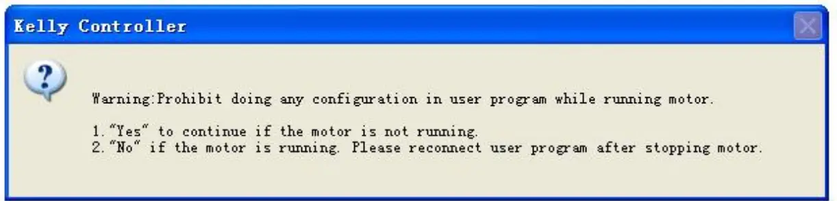 Kelly KLS-N Sinusoidal Brushless Permanent Magnet Motor Controlle - software 4