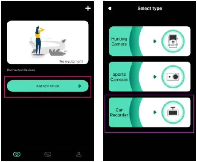 Campark C350 4K UHD Dash Camera - App