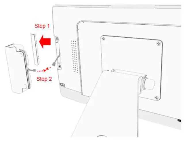 MicroTouch IC-215P-AW4-W10 Touch Computer - Stand1