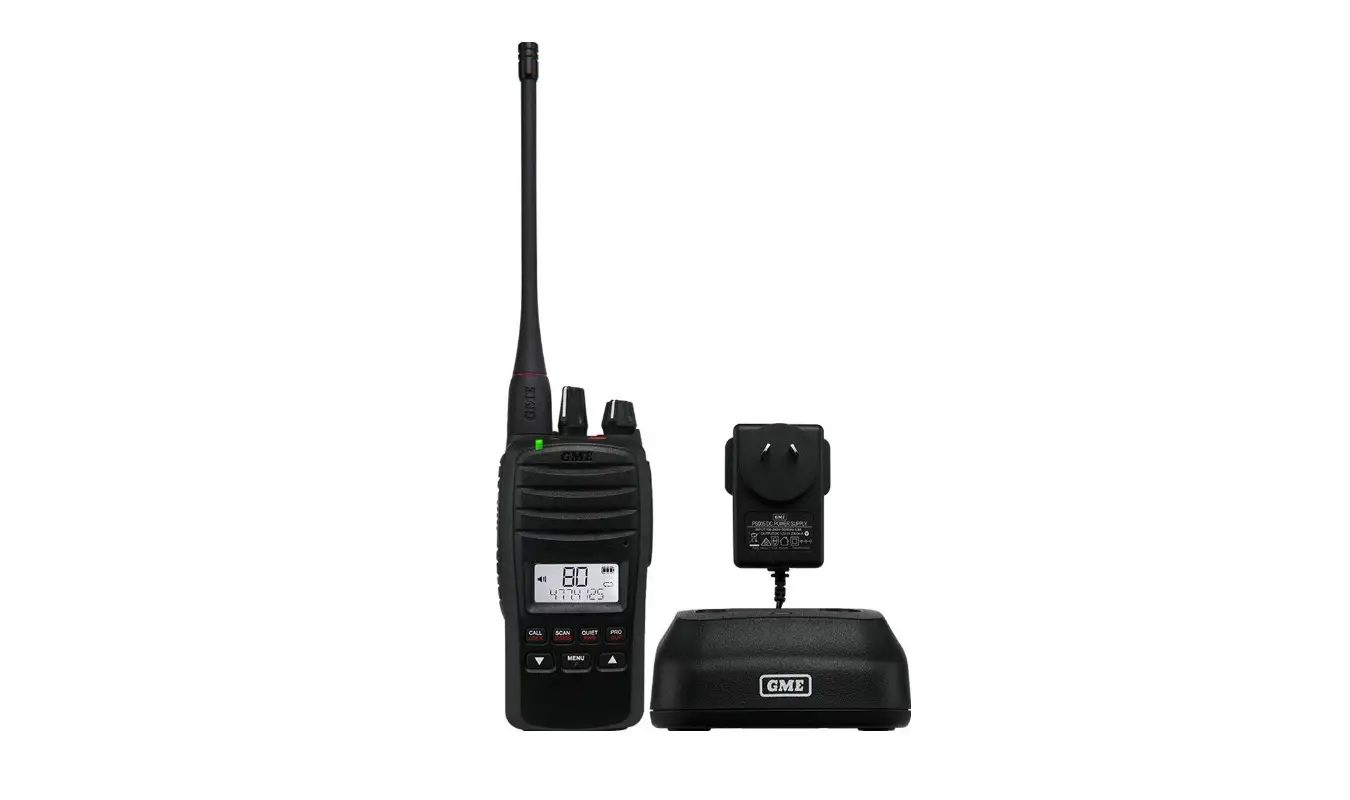 Gme Cp30 5w Portable Cb Radio With Programmable Commercial Channels User Guide