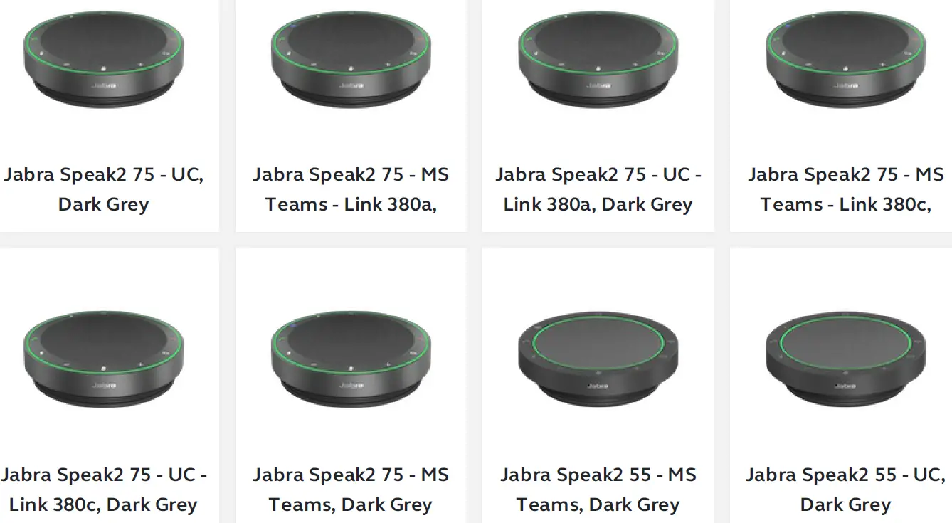 Jabra Speak2 75 UC Link 380a Dark 2