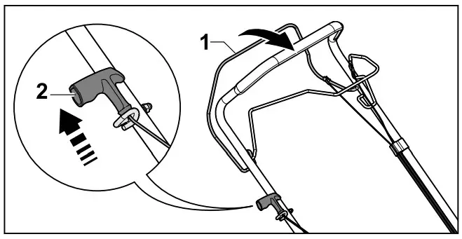 STIHL RM 248.2 T Petrol Lawn Mower - Starting the Engine