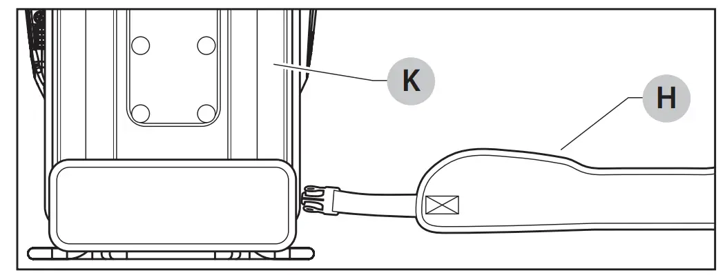 Vertical Wand Storage Clip