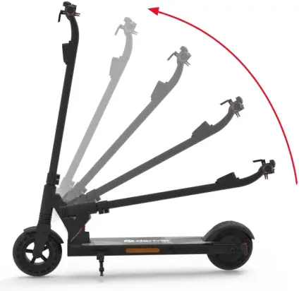 denver SEL-80140F - Unfolding and folding the scooter 1