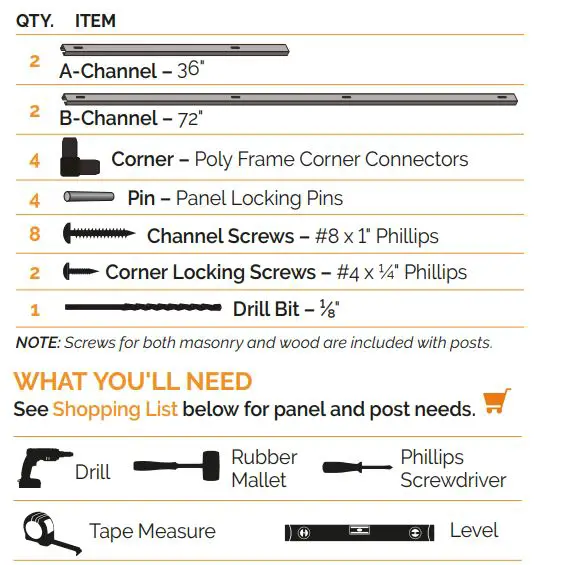 OUTDECO-ODCC36-Panel-Frame-Kit-FIG-2