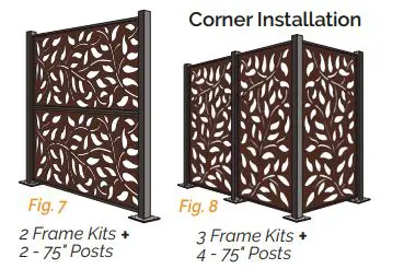 OUTDECO-ODCC36-Panel-Frame-Kit-FIG-5