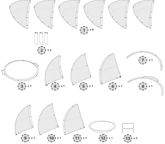 FCCBBQ FCC-B-22201 Fire Pit Fireglobe 03