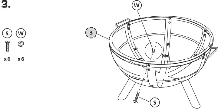 FCCBBQ FCC-B-22201 Fire Pit Fireglobe 07