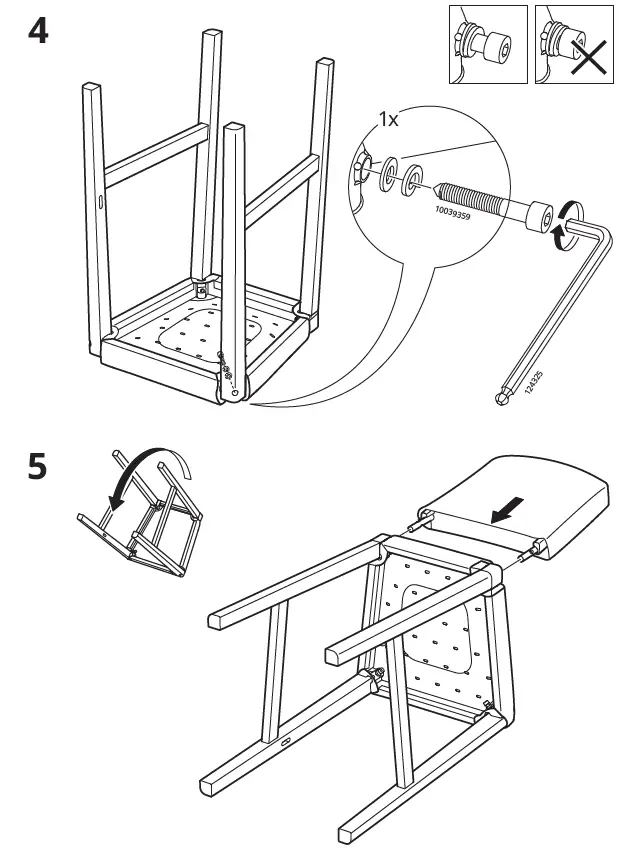 IKEA BERGMUND Chair 5
