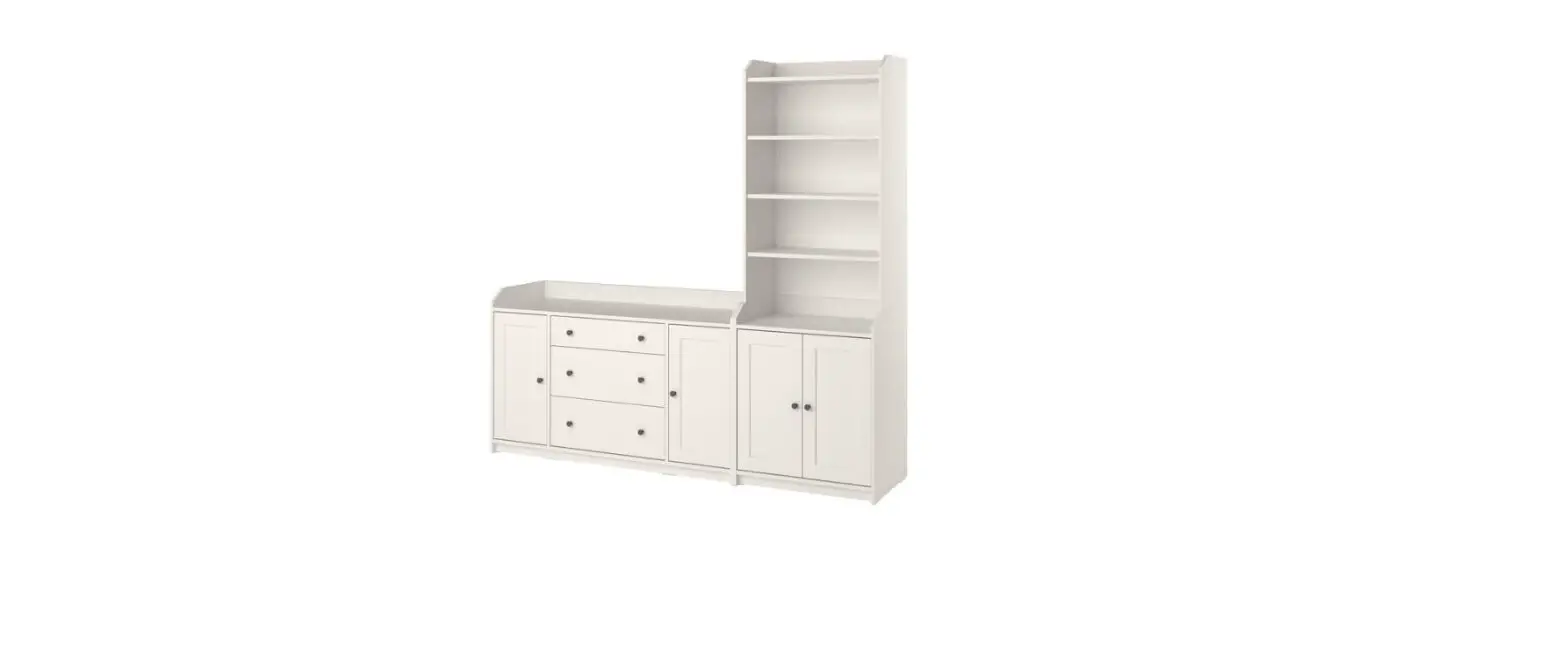 Ikea Hauga Storage Shelf Instruction Manual