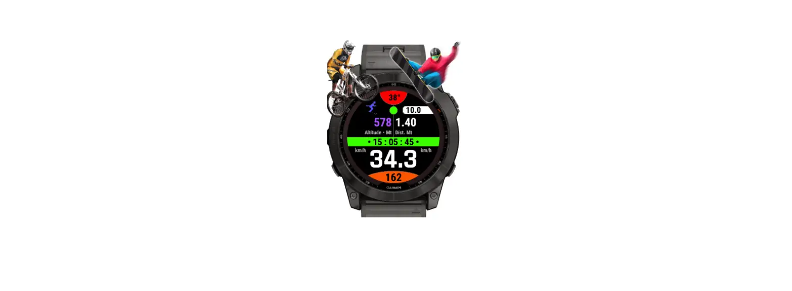 Garmin Jmp-app Downhills Smartwatch User Manual