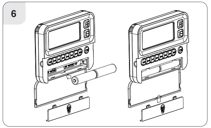 EPH CONTROLS RFRP HW OT Wireless Cylinder Thermostat - Parts 6