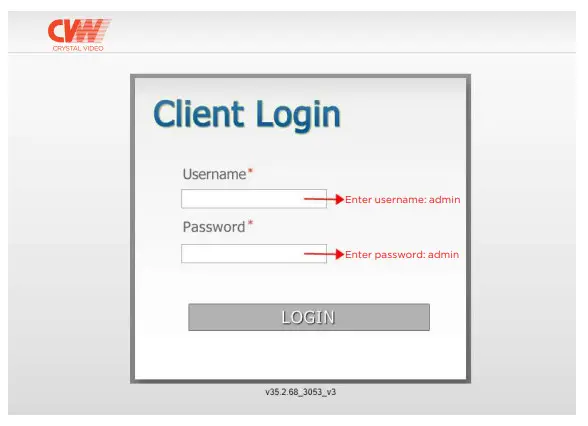CVW BeamLink Ultimate All In One Wireless Transmission - login