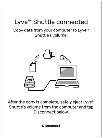 SEAGATE Lyve Drive Shuttle Lyve Mobile Shuttle 12