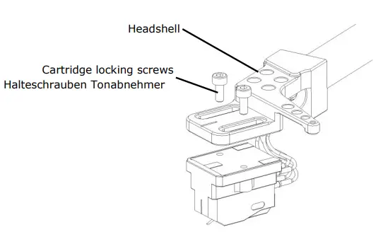 Mounting the cartridge