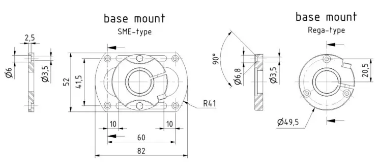 Tonearm mounting