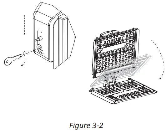 HARMAR AL160 Profile Mobility Scooter Lift - LOWERING THE LIFT