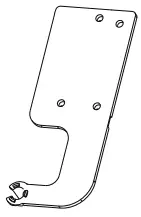 TCL P454TMB 415L Top Mount Fridge - Left Hinge