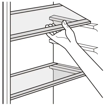 TCL P454TMB 415L Top Mount Fridge - Movable Shelves