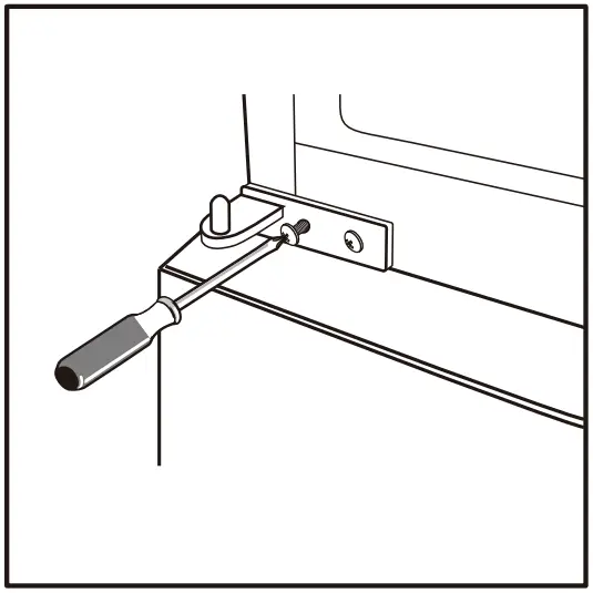 TCL P454TMB 415L Top Mount Fridge - Revers The Position
