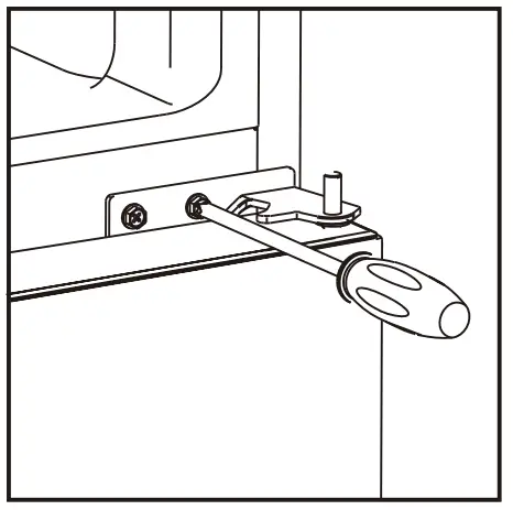 TCL P454TMB 415L Top Mount Fridge - Screwdriver