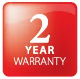 2 Year Warranty