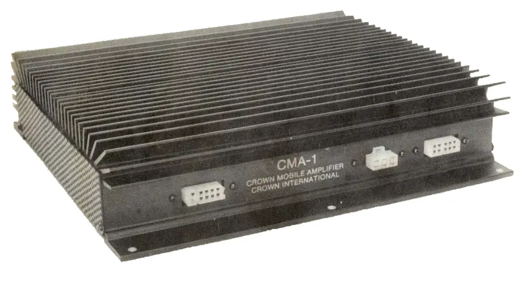 crown CMA-1 Car Stereo Forum -