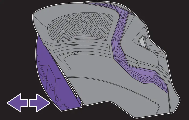 Hasbro-F34535L00-Marvel-Legends-Series-Black-Panther-Electronic-Role-Play-Helmet-FIG-1