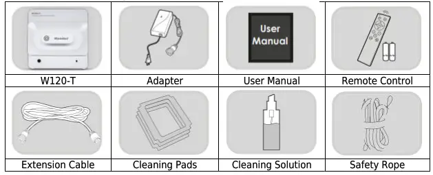 Mamibot W120-T Window Cleaning Robot - Package