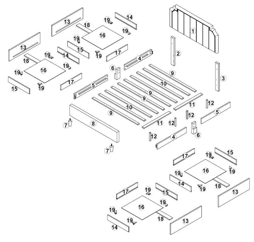 Qualler-WF292444-Gray-Upholstered-Frame-King-Size-Platform-Bed-FIG- (1)
