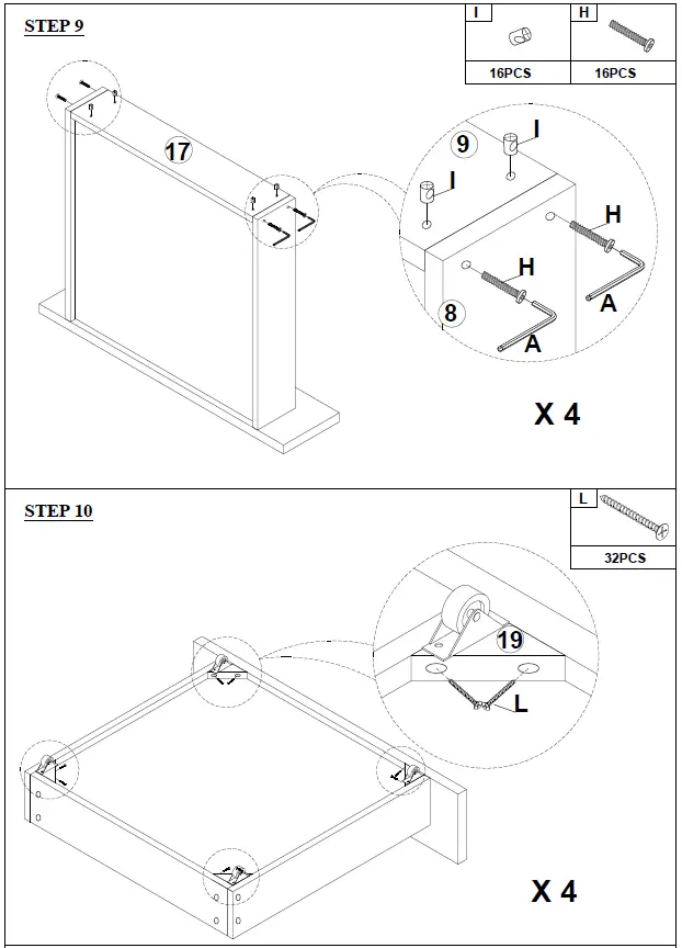 Qualler-WF292444-Gray-Upholstered-Frame-King-Size-Platform-Bed-FIG- (11)
