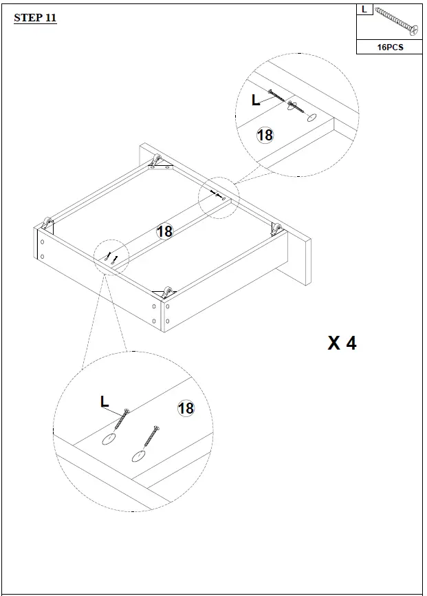 Qualler-WF292444-Gray-Upholstered-Frame-King-Size-Platform-Bed-FIG- (12)