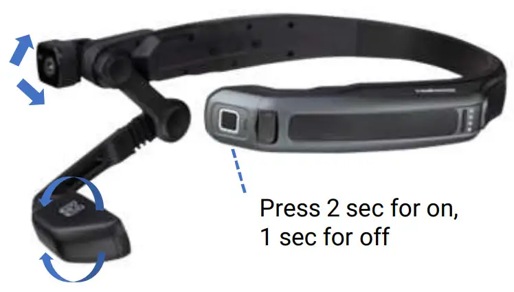 realwear Navigator 500 Ultimate Hands-Free Wearable for Industrial Workers - Switching