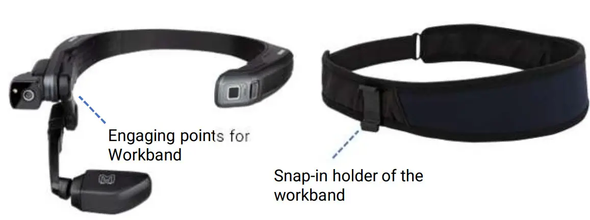 realwear Navigator 500 Ultimate Hands-Free Wearable for Industrial Workers - Workband