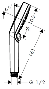 hansgrohe-26553400-Wall-Bar-Sets-Crometta-Shower-Set-fig-15