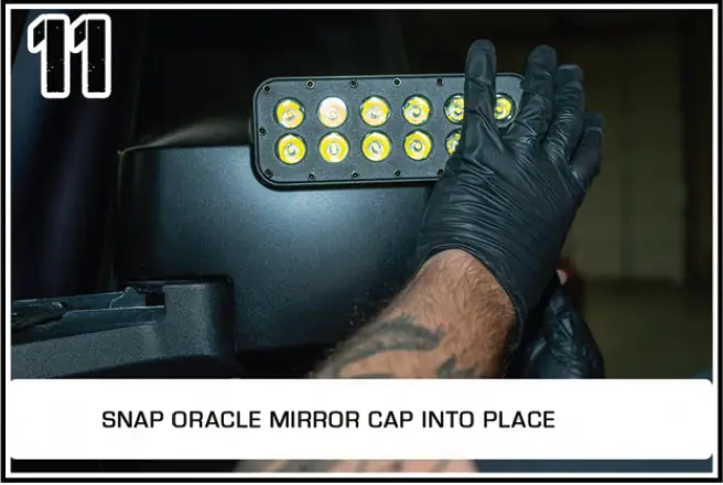 ORACLE LIGHTING 5894-001 Bronco Side Mirrors 11