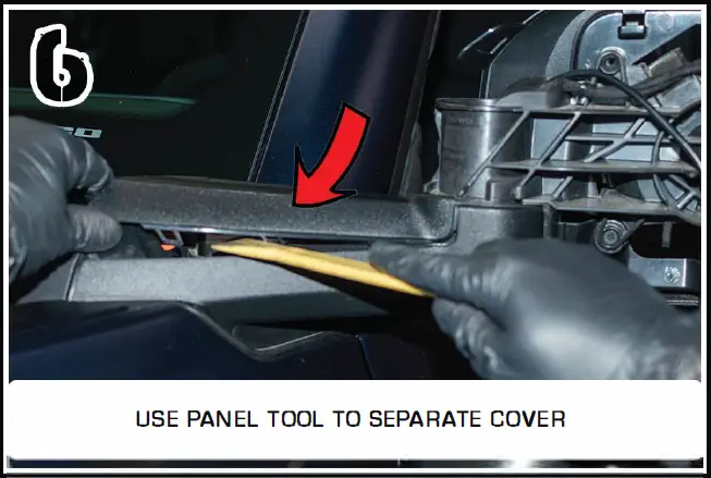 ORACLE LIGHTING 5894-001 Bronco Side Mirrors 6