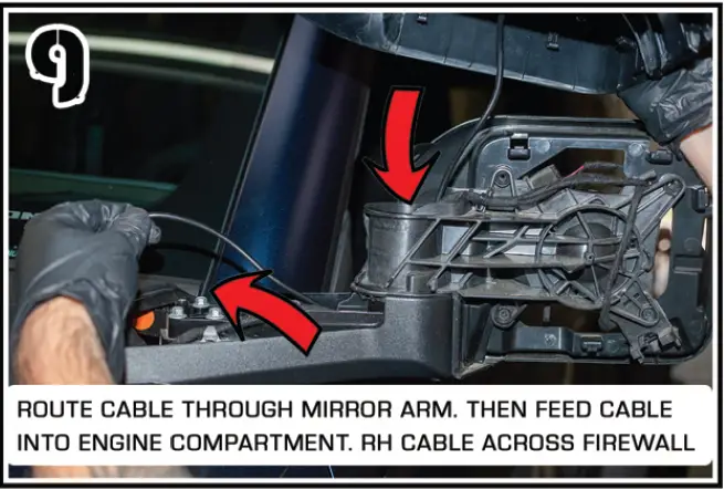 ORACLE LIGHTING 5894-001 Bronco Side Mirrors 9