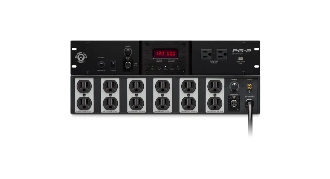 Black Lion Audio Pg-2 Studio-grade Power Conditioner And Surge Protector Owner's Manual