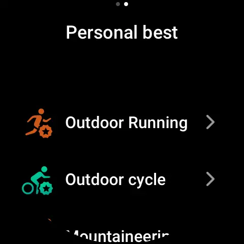 Best workout records