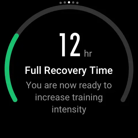 Total recovery time