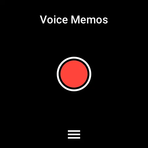 Voice memos