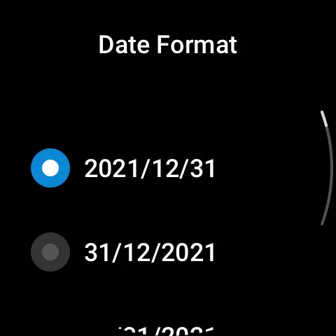 Date format