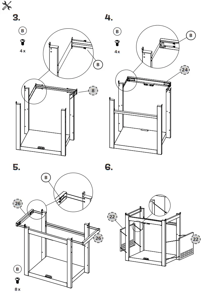 LANDMANN EG II 590 Electric Grill Wagon - Figure 2