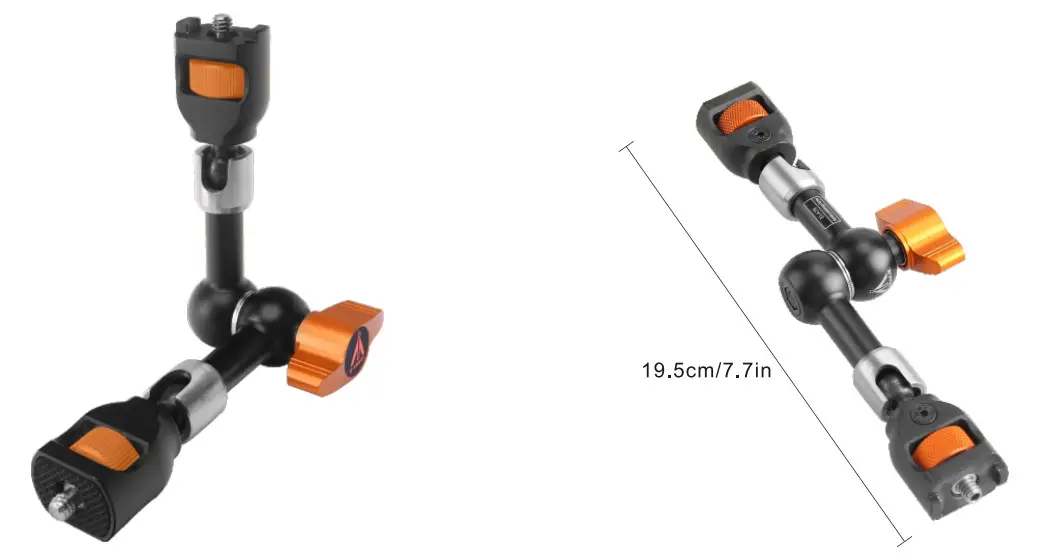 E-IMAGE EI-A76 7 Inch Micro Arm with Anti-Rotation